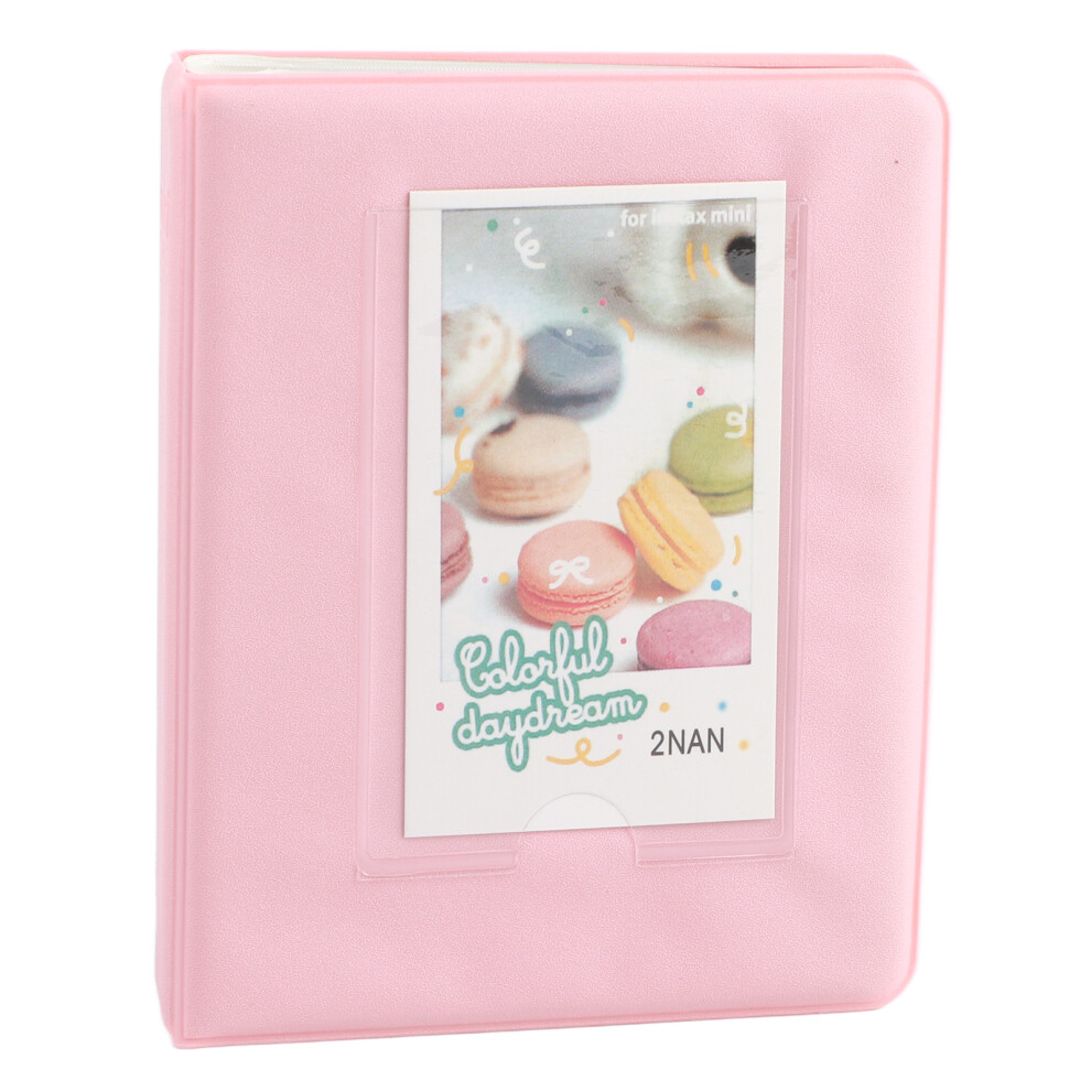 64 Pockets Album Photo Case For Instax Mini8 7S 25 50S 90 Pink 643505063875