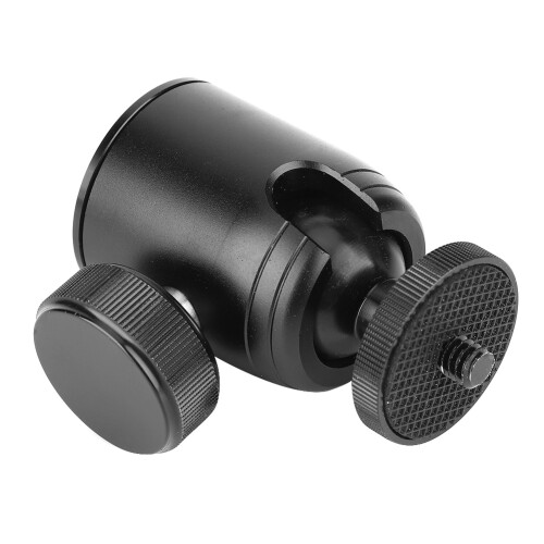 K26 360 Rotatable Mini Tripod Monopod Ball Head 1/4" Camera Mount 2