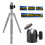 K26 360 Rotatable Mini Tripod Monopod Dual Ball Head 1/4" Camera 5