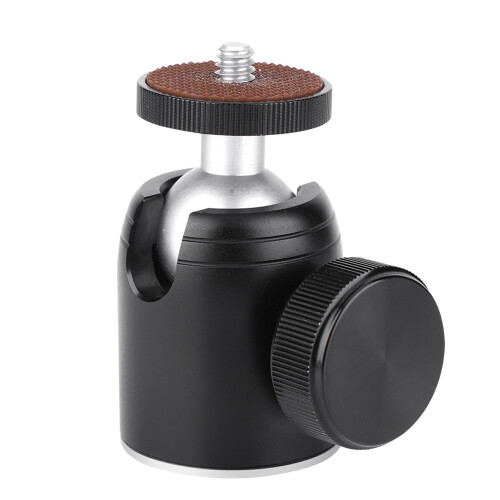 K26 360 Rotatable Mini Tripod Monopod Dual Ball Head 1/4" Camera 1