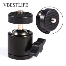 VBESTLIFE 360 Swivel Ball Head Mount 1/4" Screw