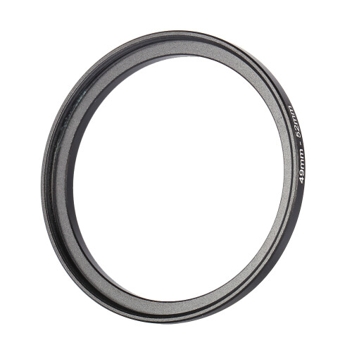 49-52mm Metal Step Up Ring Adapter 49-52 Black 1