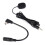 Black 3.5mm External Mic Clip On + Adapter Cable for GoPro 1