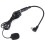 Black 3.5mm External Mic Clip On + Adapter Cable for GoPro 3