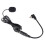 Black 3.5mm External Mic Clip On + Adapter Cable for GoPro 2
