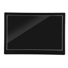 12" HD TFT LED Digital Photo Frame Alarm Clock MP3/4 Player (Black)