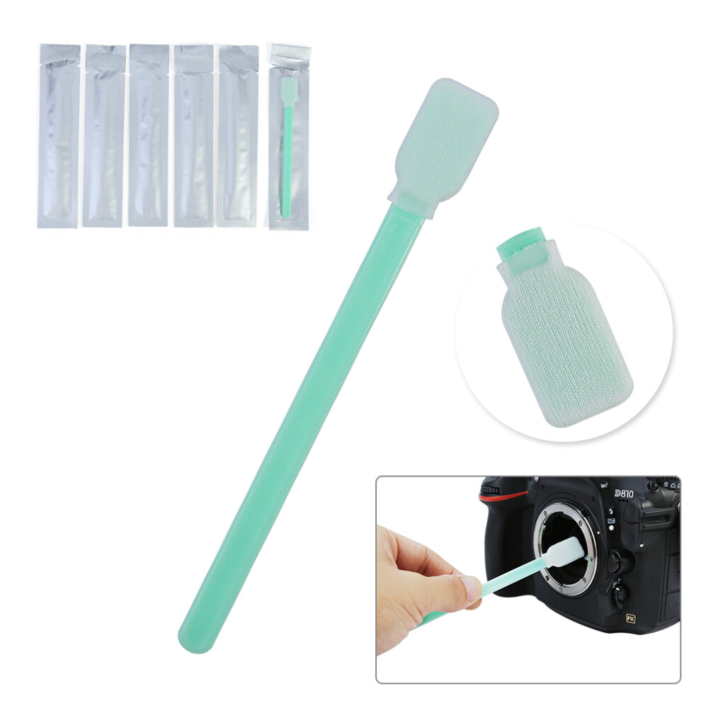 6Pcs Camera Sensor Ccd Cmos Cleaning Swab Kit Cleaning Accessory 643505160727