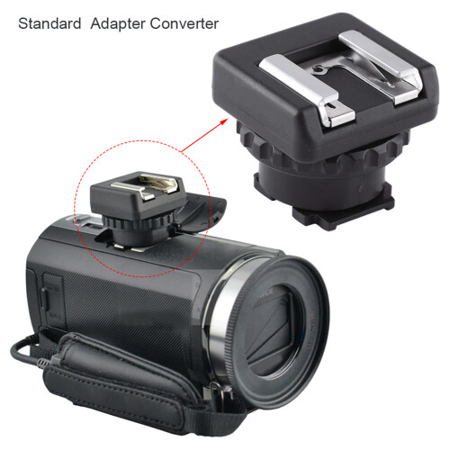Mini Heavy Duty Hot Shoe Adapter for Sony Camcorder 1