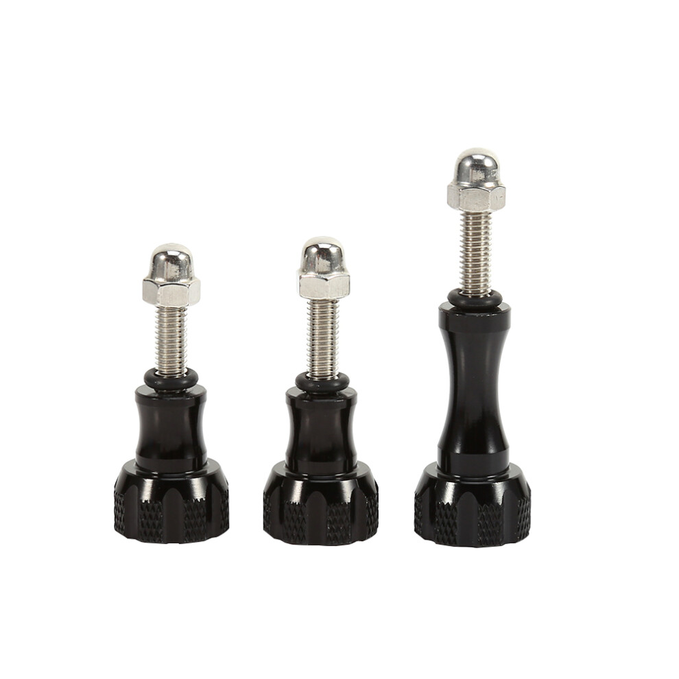 3Pcs Durable Thumb Knob Screw Set For Gopro Hero 4/3/3+/2 643505064438