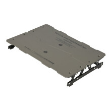Tactical Lid for Stackable Aluminum Camping Storage Chest