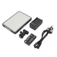 VBESTLIFE PAD500 LED Light 3200-5600K Dimmable with NP-F550 Charger