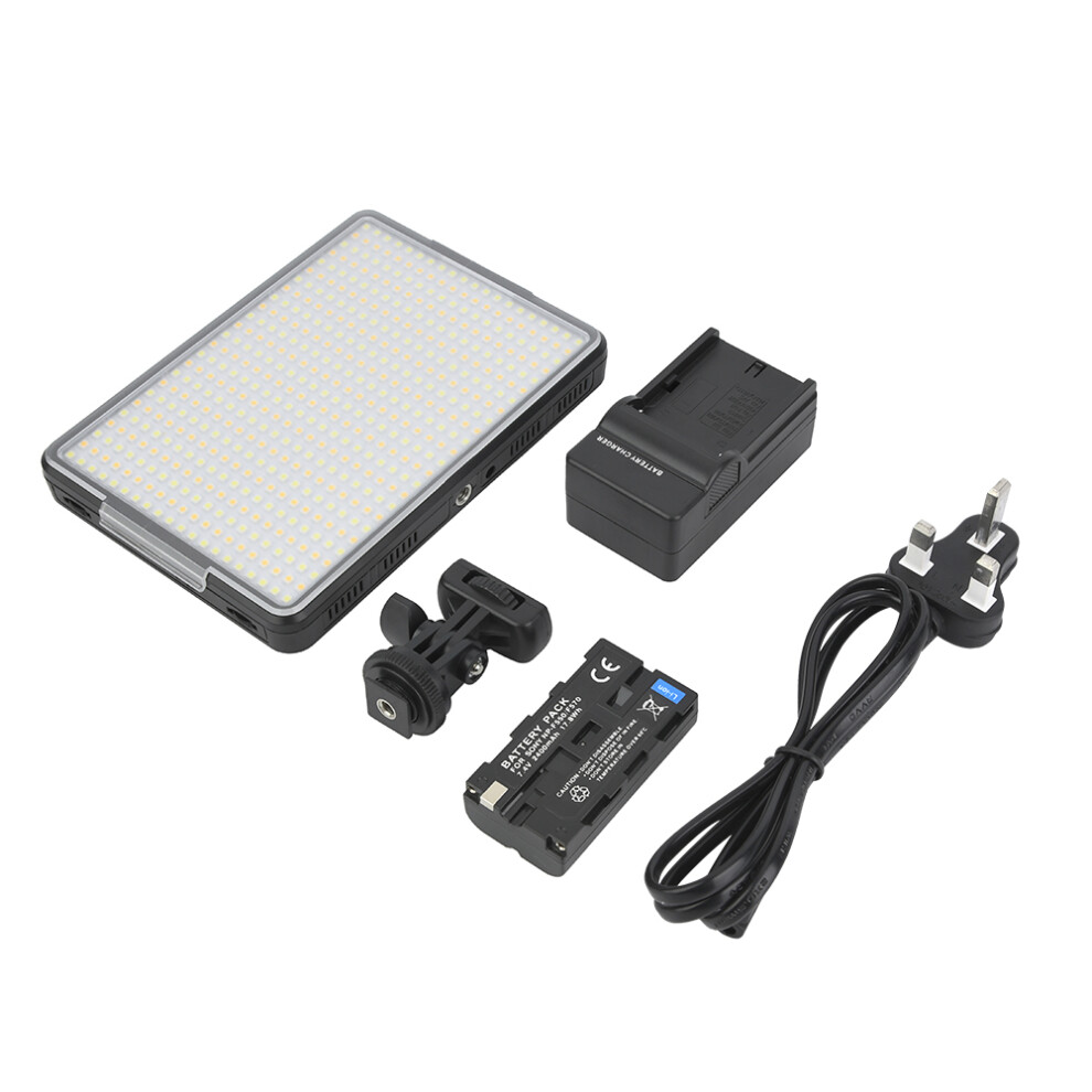 Vbestlife Pad500 Led 3200-5600K Dimmable With Np-F550 Charger Light 643505154009