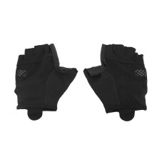 (XL) Cycling Gloves Black Half Finger Breathable Anti Slip Road Bike M