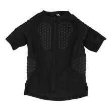 (L) Adult Padded Goalkeeper Shirt EVA Short Sleeve Soccer Basketball M