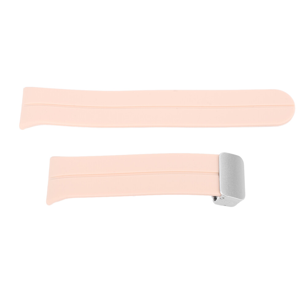 (Roseate) Magnetic Fold Silicone Watch Band For Galaxy Fit3 Roseate 643505182750