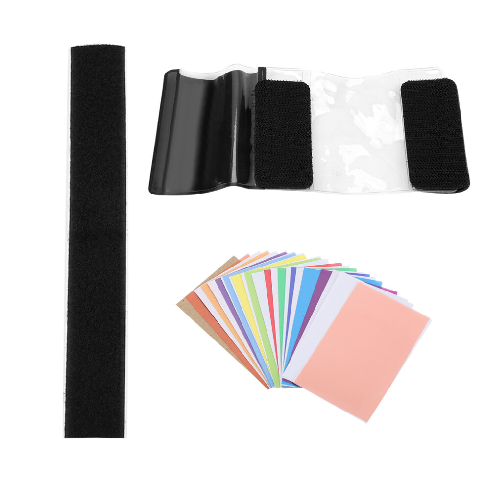 12Pcs Colorful Strobist Flash Color Gel Filters 643505063660