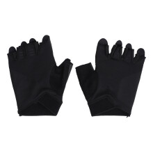 (Black M) 2pcs Lightweight Cycling Gloves Non-Slip Road Yoga Rose L