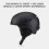 Ski Helmet Men/Women Lightweight EPS PC Shell Adjustable Interior 5