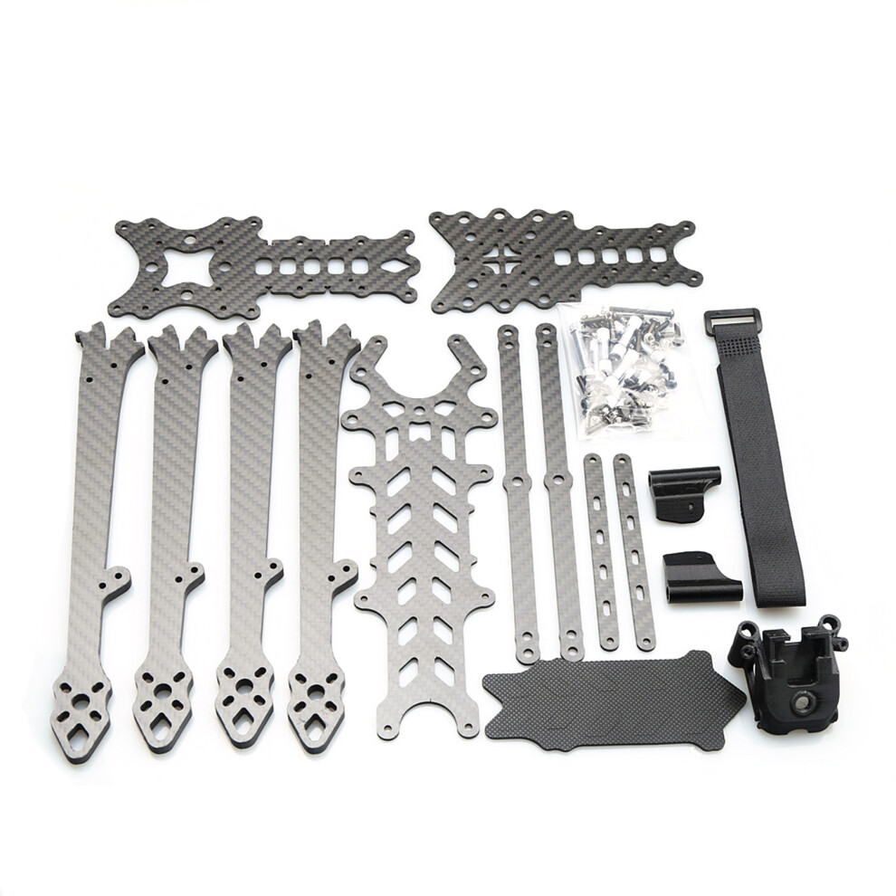 Df-V2 9Inch Carbon Fiber Fpv Drone Frame Kit For Freestyle Racing 643505186222