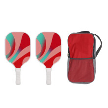 Lightweight Fiberglass Pickleball Rackets Set with Bag