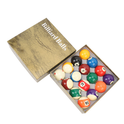 16Pcs Billiard Balls Set 2.25in Resin Pool Table Replacement 2