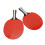 2pcs Table Tennis Racket with 3pcs 3 Star Balls for Training 5
