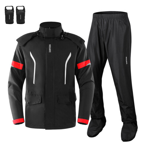 Waterproof Breathable Bicycle Rain Pants Coat Set 1