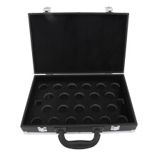 Aluminum Alloy Billiard Balls Storage Box Waterproof PU Cover