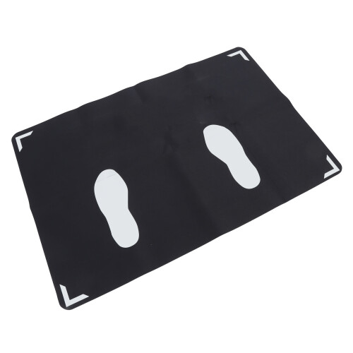 Baseball Hitting Mat with Toes Facing Rubber Training 1