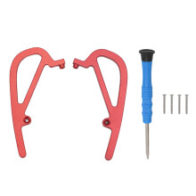 (Red) Drone Bumper Aluminum Alloy Bow Shape Guard for AVATA 2 Red