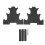 Compact 3 Tier Dumbbell Rack Stand for Home Gym 1