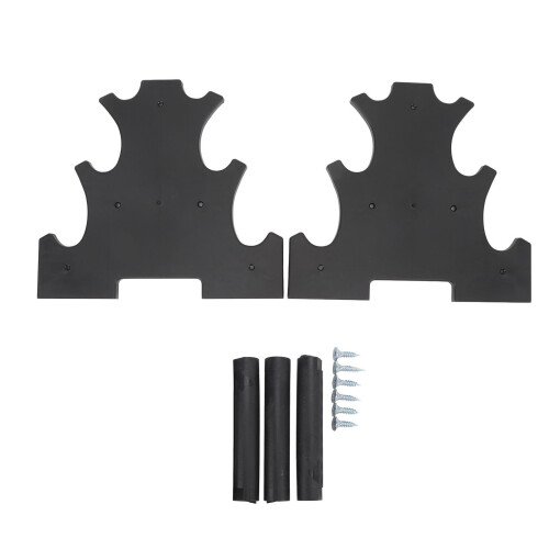 Compact 3 Tier Dumbbell Rack Stand for Home Gym