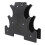 Compact 3 Tier Dumbbell Rack Stand for Home Gym 3