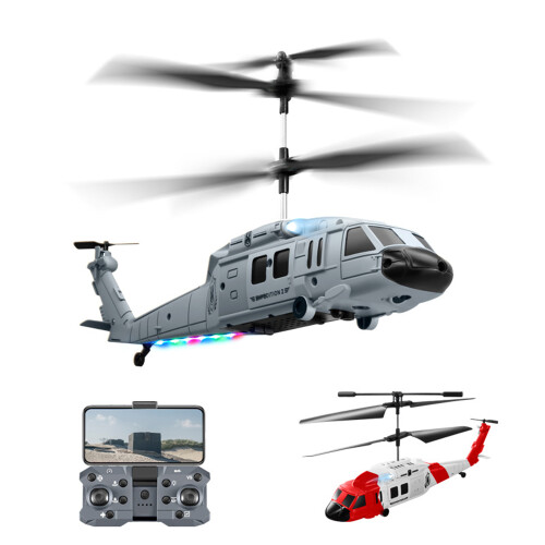 4K Dual Camera Gesture Drone Obstacle Avoidance 2 Batteries Grey