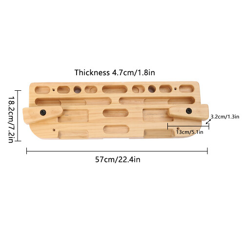 Climbing Grip Trainer Hangboard Fingerboard Strength Training Smooth 1