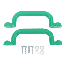 (Green) Playground Handles Slip Resistant Large Safety Hand Grips Red