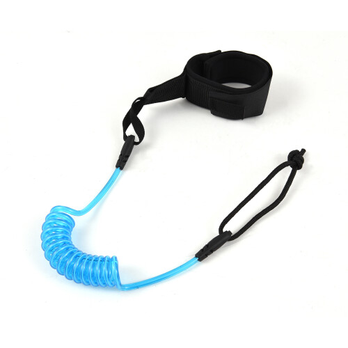 1.2m/4ft Coiled Surfboard Leash Elastic SUP Safety Strap 2