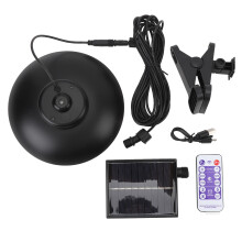 Solar Umbrella Light 1.2W Clip On White USB Remote Patio Camping