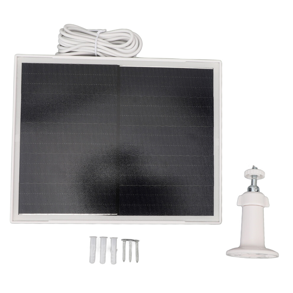 Wall Solar Panel 10W 5V Type C Charging For Doorbell Camera 643505198843