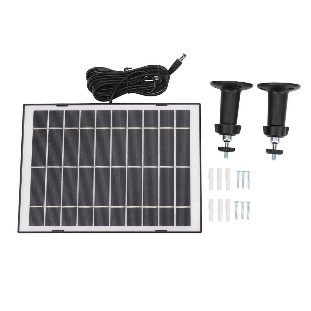 10W Monocrystalline Solar Panel Ip65 Waterproof For Camera 643505198867