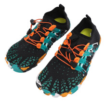 (Black Size 44) Water Shoes Quick Dry Non Slip Barefoot Beach River Pool Hiking