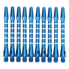 (Blue) 10pcs Dart Shafts Aluminum Alloy Replacement Thread Blue