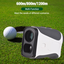 Golf Rangefinder 6x LCD 905nm Laser Slope Distance Compensation
