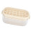 (Beige (Soft Bottom Type)) Double Layer Ice Cube Tray 54 Grids Large Capacity Beige Soft Bottom 4