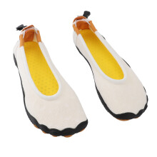 (42 White) Water Shoes Quick Dry Anti Slip Breathable Rubber Nylon 41 White