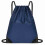Waterproof Drawstring Backpack Oxford Cloth Zip Pocket 1