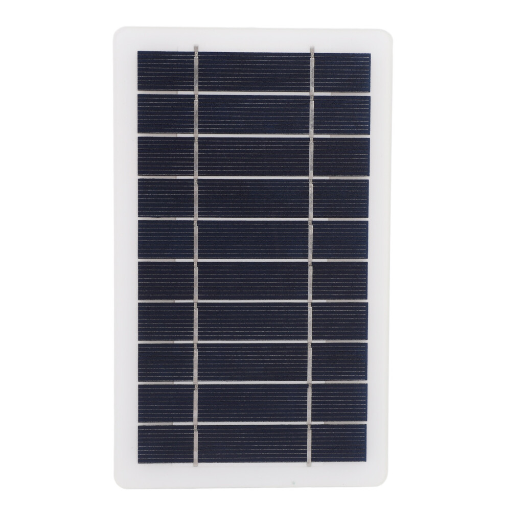 5W Solar Panel Dc Female Monocrystalline Portable For Laptop Radio 643505202175