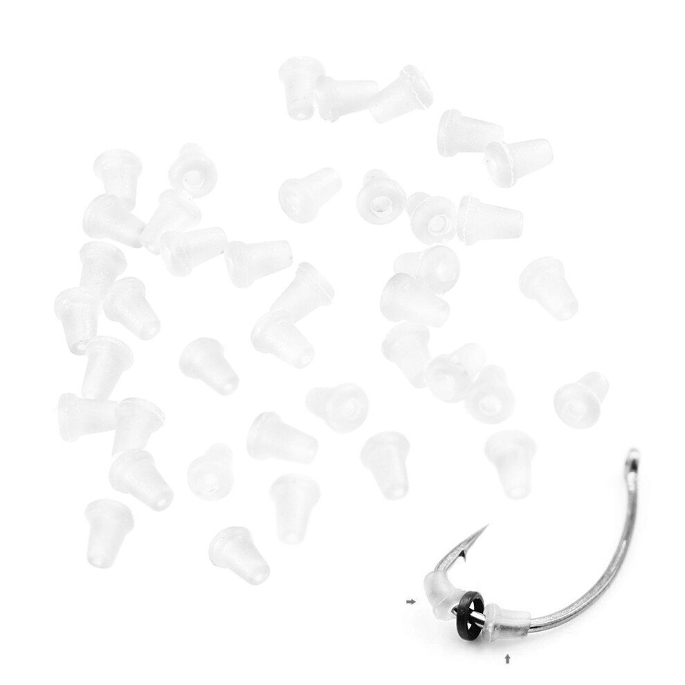 20Pcs Threaded Boilie Bait Screws 40Pcs Hook Stopper Carp Tackle 643505202878