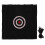 (Black) Golf Target 4.9FT Oxford Cloth Hitting Net Practice 1
