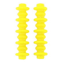 (Yellow) Shock Absorber Rubber Bow String Damper for Compound Bow Orange